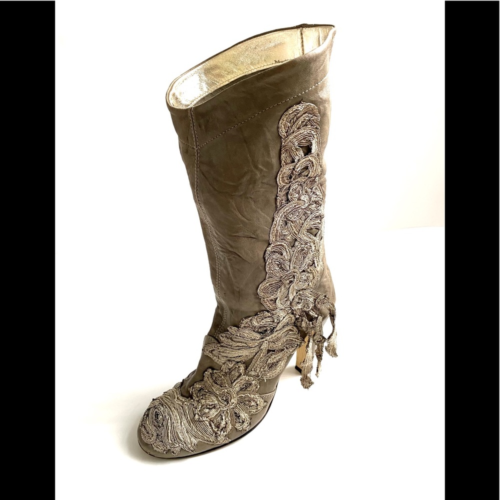 Italian leather boots 👢
